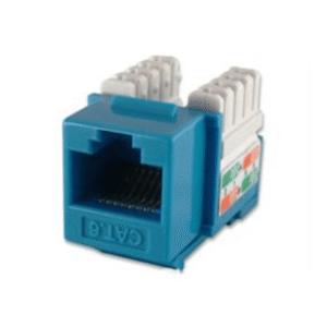 Jack CAT6 RJ45 Performax® Azul No Blindado Certificado UL/ETL/CSA - LPXC6PUSBL