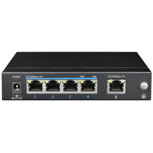 Switch PoE de 4 puertos PoE+1 puerto Gigabit Uplink Plug and Play - UTP3SW0401TP60