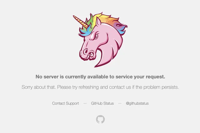 GitHub_Unicornio_Problemas