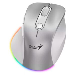 MOUSE GENIUS ERGO 9000S PRO PLATEADO MODELO: 31030039402