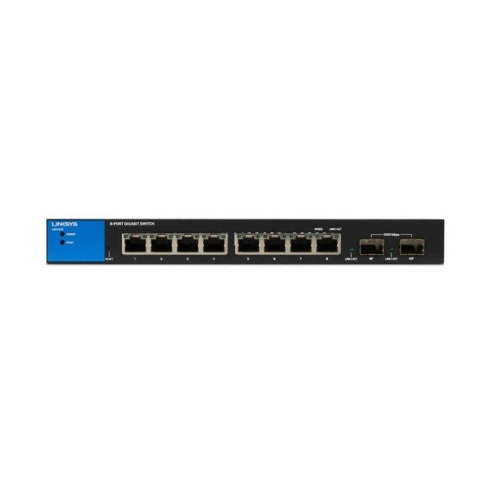 Switch Linksys Lgs310C, 8 Gigabit Ethernet,2 Gigabit Sfp,