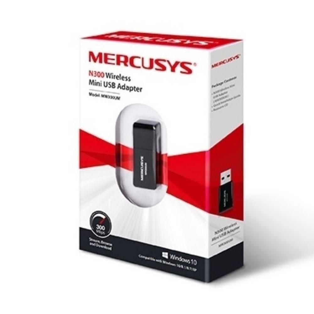 Adaptador Mini Mercusys Usb 2.0 Inalámbrico De 300Mbps