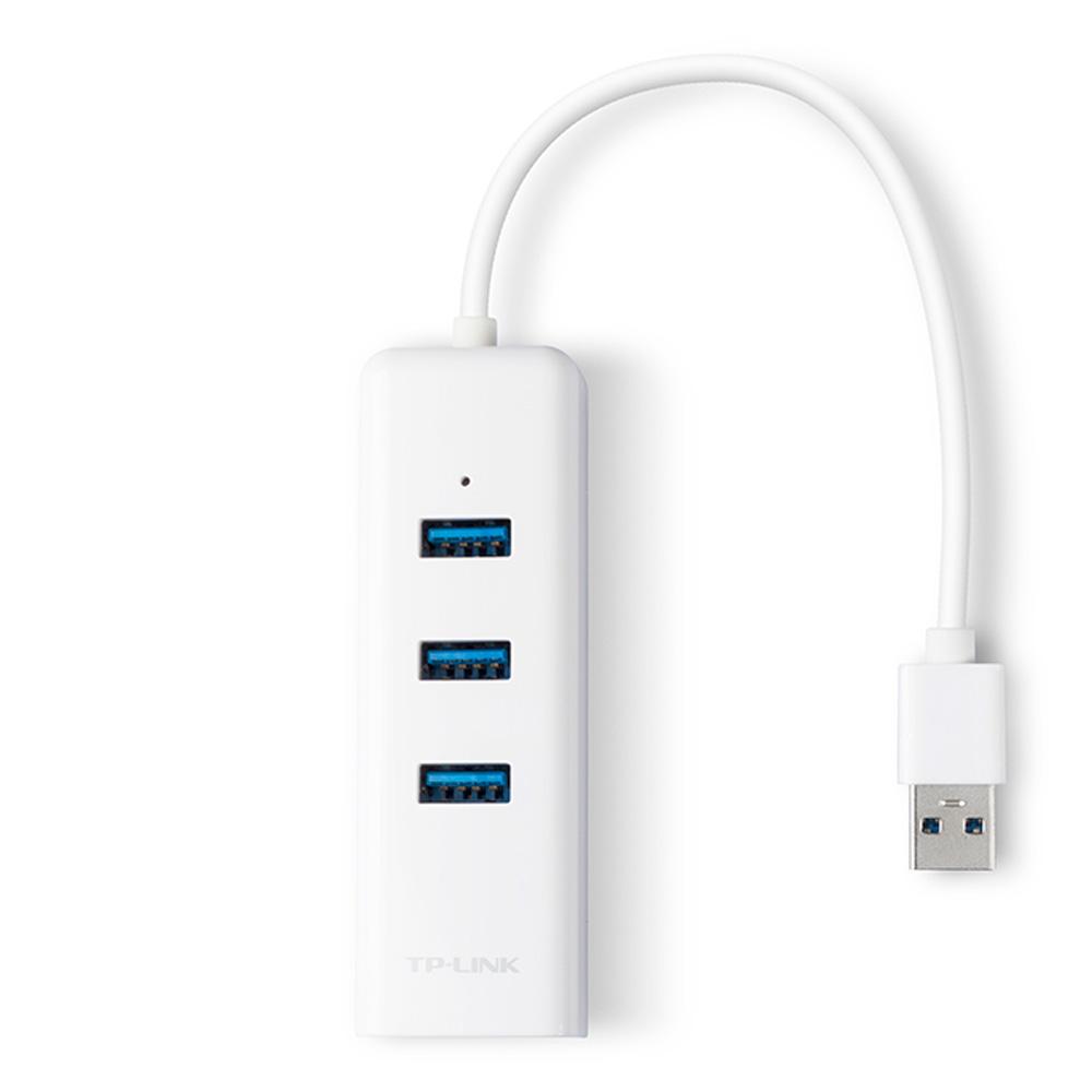 ADAPTADOR DE RED USB 3.0 A GIGABIT ETHERNET CON CONCENTRADOR USB