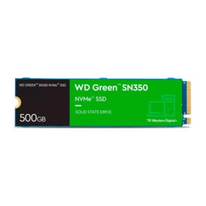 WD GREEN SN350 NVME™ SSD 500 GB/M.2/ 2280/ PCIE/ 3 AÑOS GARANTIA