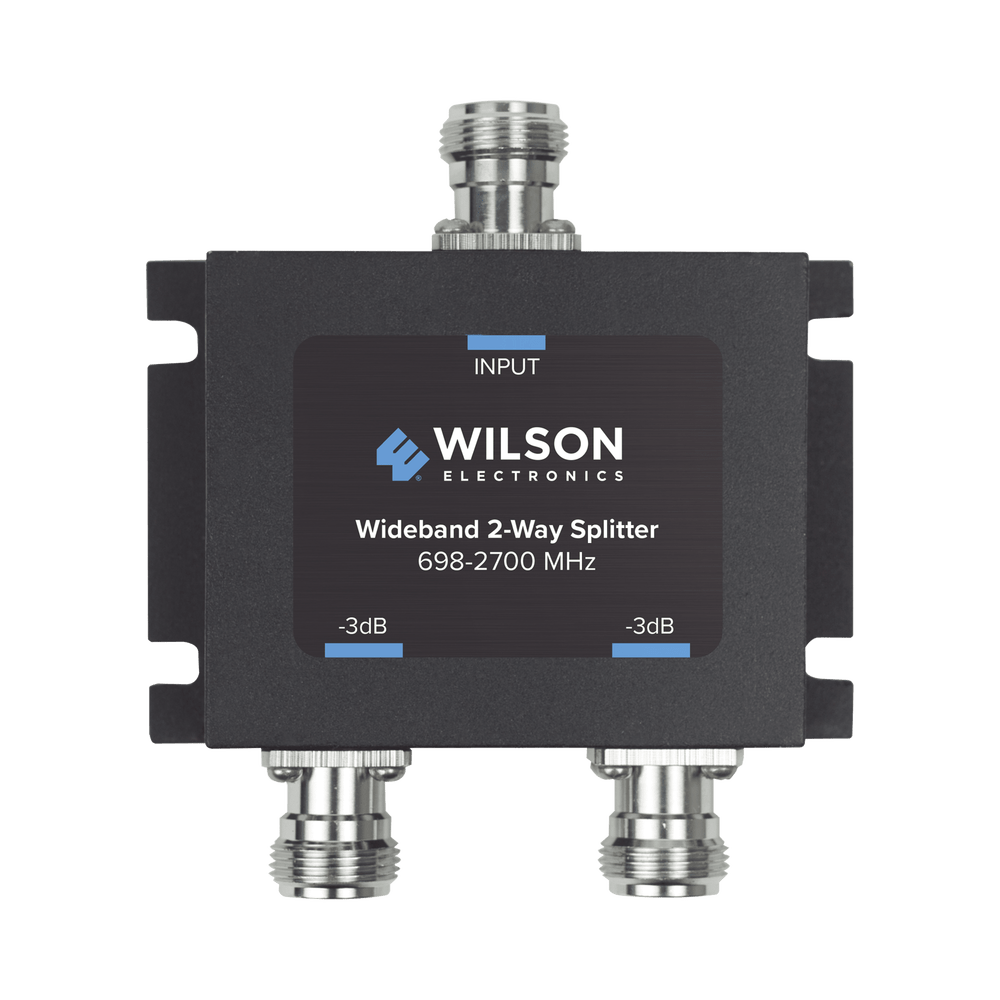Divisor De Potencia (Splitter) De Dos Vías Para 700-2700 Mhz.
