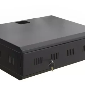 Gabinete Rack Para DVR / NVR XL 17cm Alto x 52 cm Ancho x 52 cm Fondo