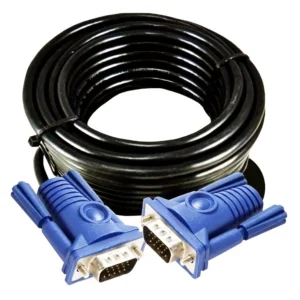 Cable VGA blindado 10 Metros macho a macho,  filtros de ferrita