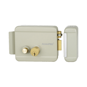 CERRADURA ELÉCTRICA CON BOTÓN DE SALIDA/ INCLUYE LLAVE / EXTERIOR