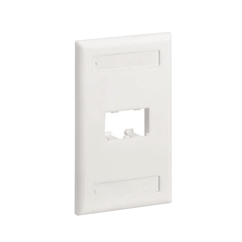 PLACA DE PARED VERTICAL CLÁSICA, SALIDA PARA 2 PUERTOS MINI-COM,
