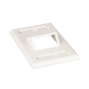 PLACA DE PARED VERTICAL CLÁSICA, SALIDA PARA 2 PUERTOS MINI-COM I