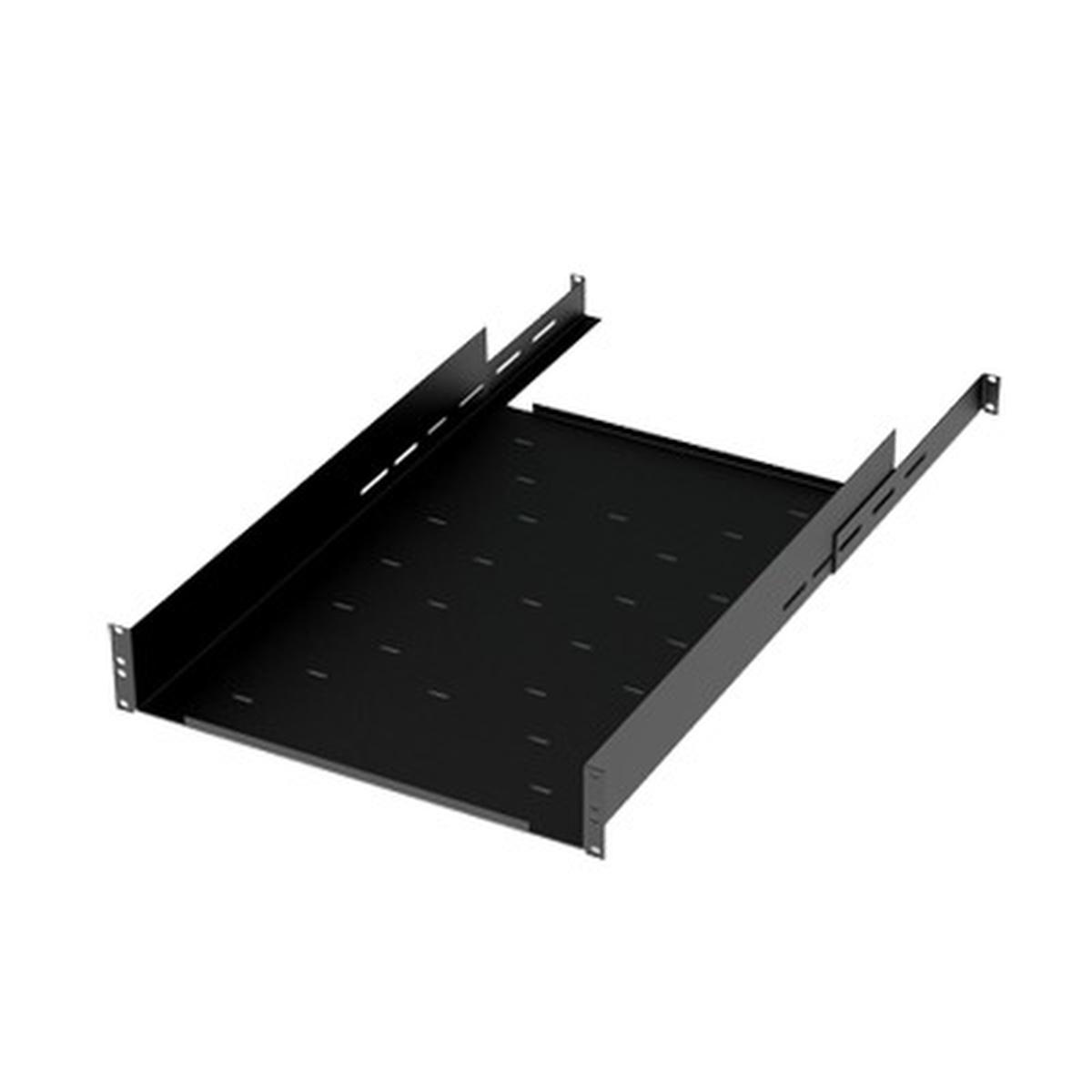 Charola Ajustable Para Rack De 19pulg De 4 Postes De 2 Unidad De Esp