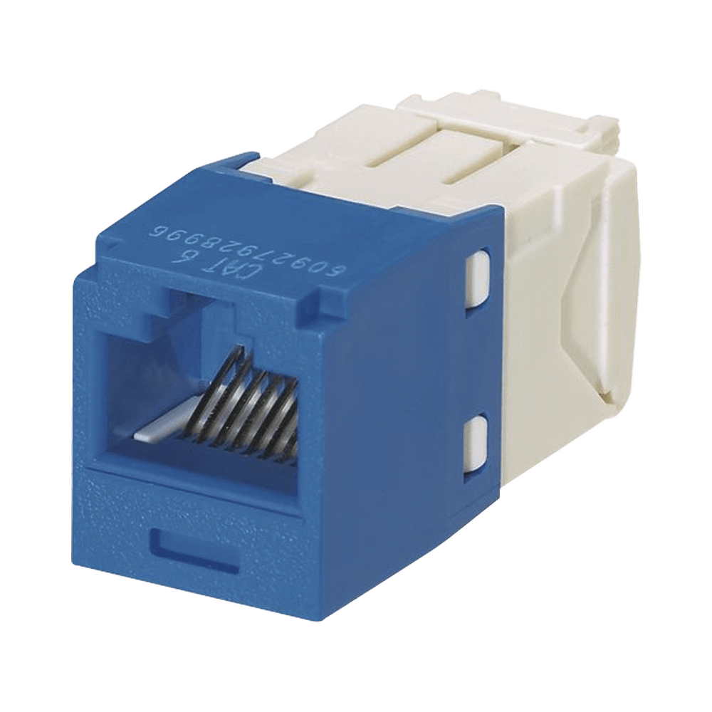 CONECTOR JACK RJ45 ESTILO TG, MINI-COM, CATEGORÍA 6, DE 8 POSICIO