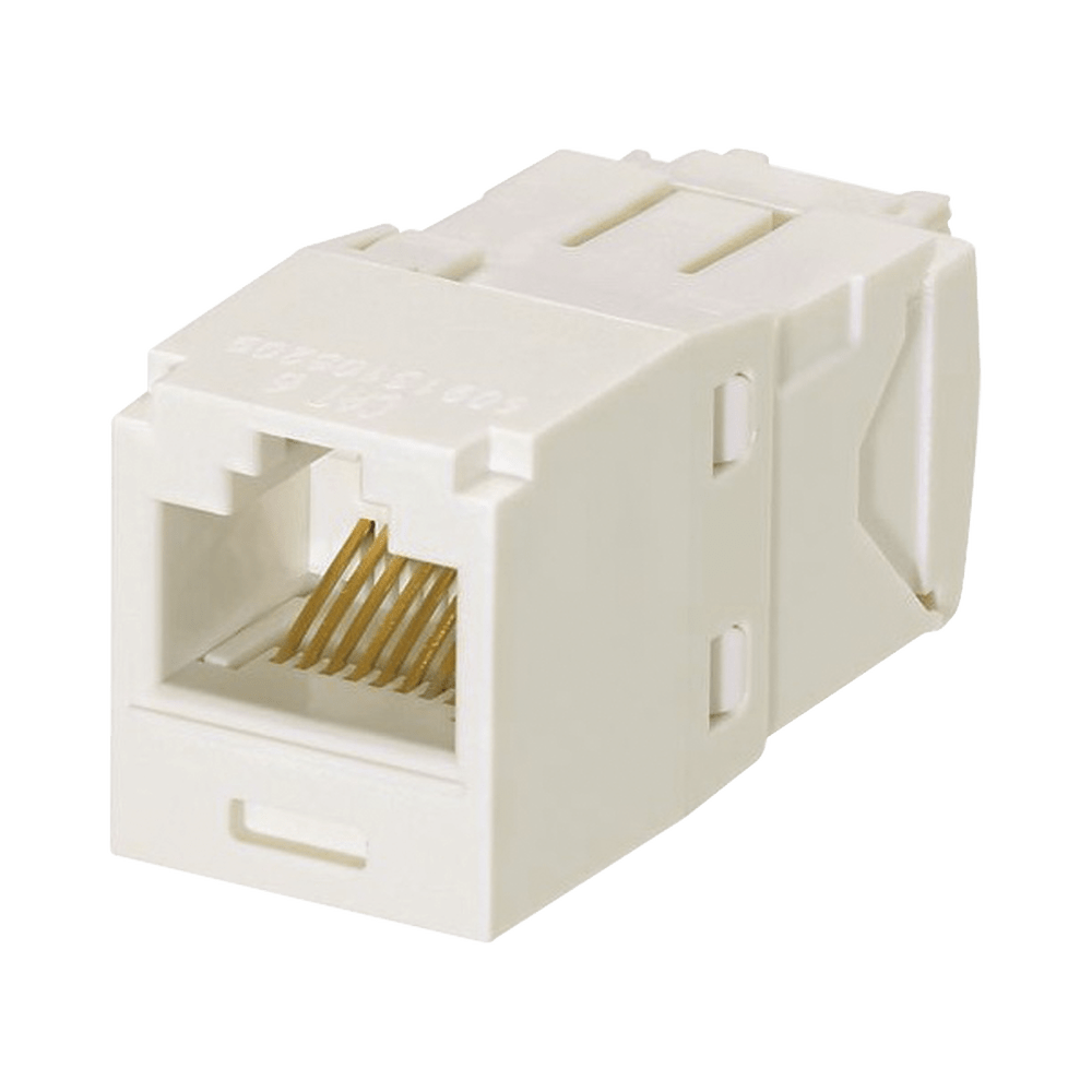 CONECTOR JACK RJ45 ESTILO TG, MINI-COM, CATEGORÍA 6, DE 8 POSICIO