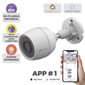 BALA WIFI / 2 MEGAPIXEL / DETECCIÓN HUMANA / MICRÓFONO INTEGRADO