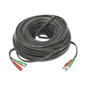 Cable Coaxial Armado Con Conector Bnc (Video) Y Alimentación