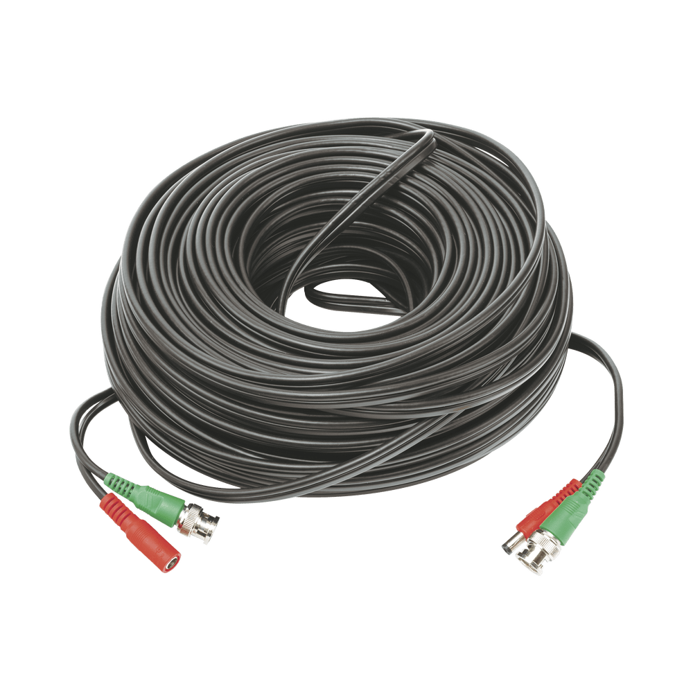 Cable Coaxial Armado Con Conector Bnc (Video) Y Alimentación