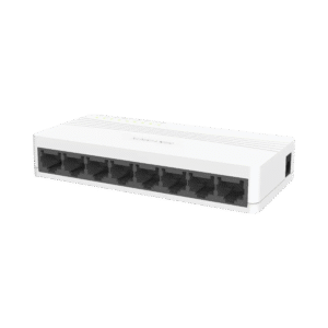 SWITCH NO ADMINISTRABLE DE ESCRITORIO DE 8 PUERTOS FAST ETHERNET