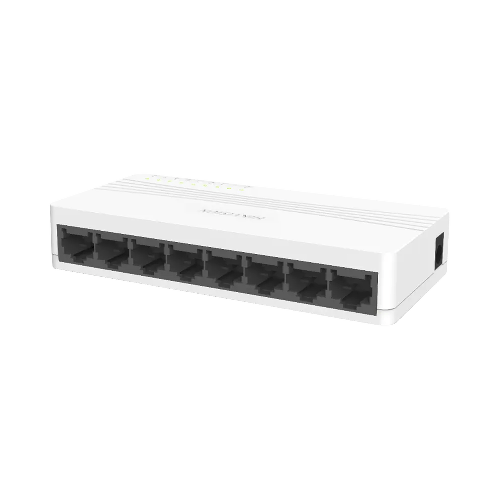 SWITCH NO ADMINISTRABLE DE ESCRITORIO DE 8 PUERTOS FAST ETHERNET