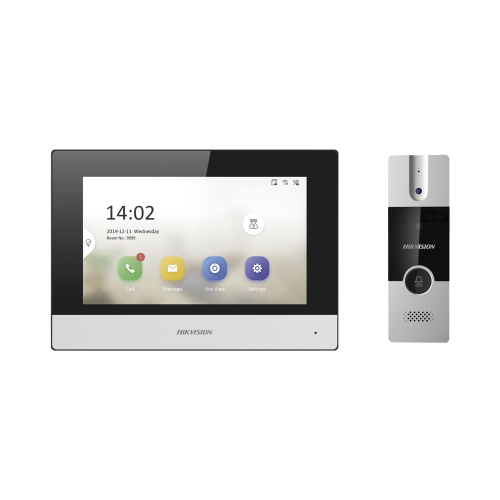 KIT DE VIDEOPORTERO ANALÓGICO / IP A 4 HILOS CON FUNCIÓN DE LLAMA