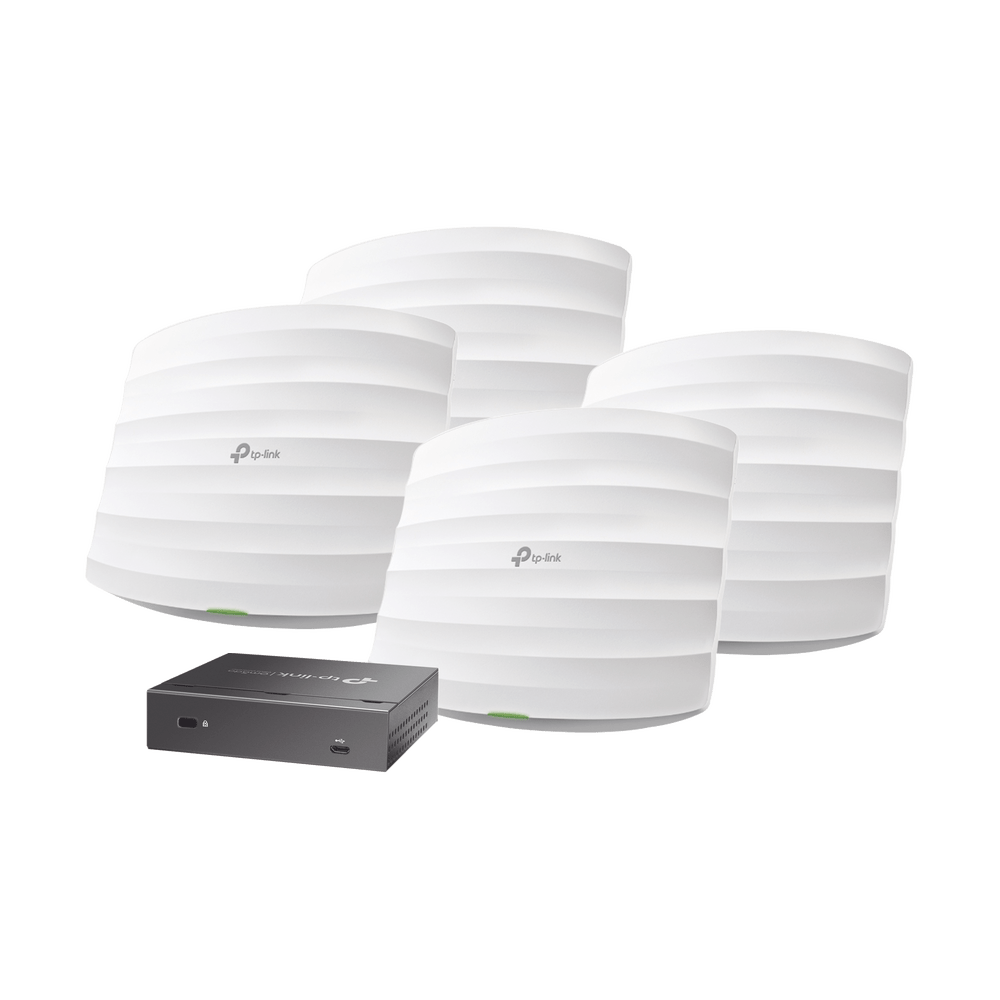 Kit De 4 Puntos De Accesso Omada Doble Banda 802.11Ac, Mu-Mimo, P