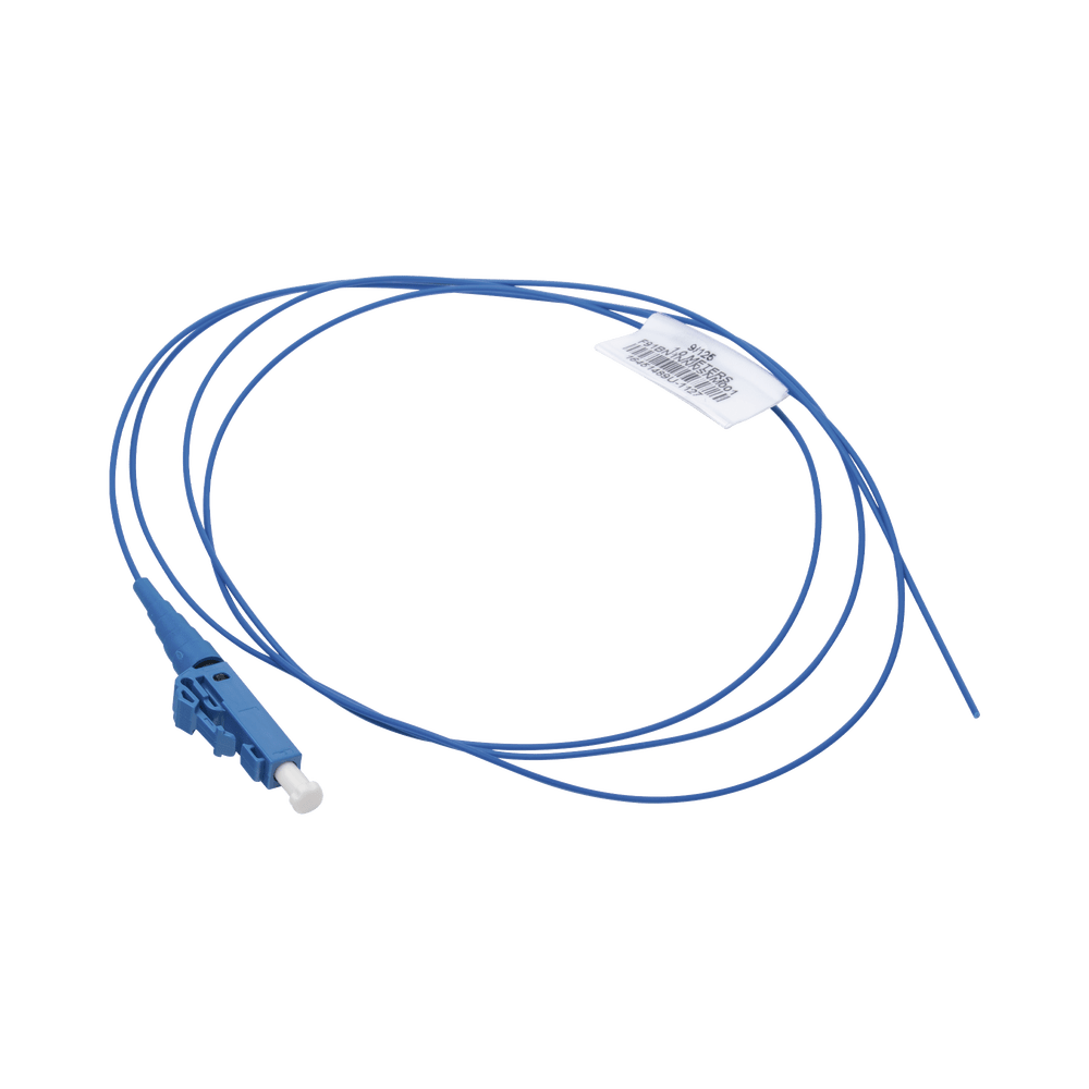 PIGTAIL DE FIBRA ÓPTICA LC SIMPLEX, MONOMODO OS2 9/125, 900UM, CO