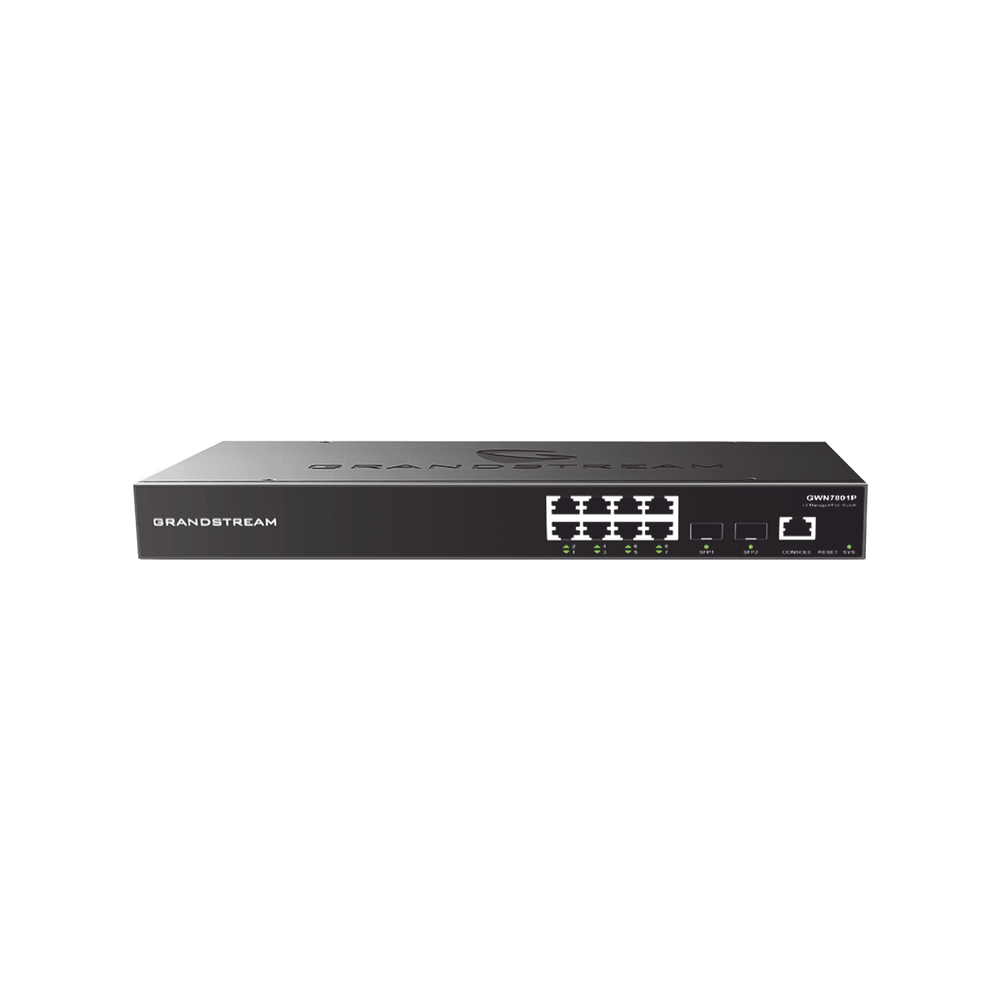 Switch Poe+ Gigabit Administrable / 8 Puertos 10/100/1000 Mbps +