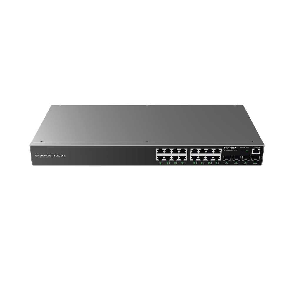 Switch Gigabit Poe+ Administrable / 16 Puertos 10/100/1000 Mbps +