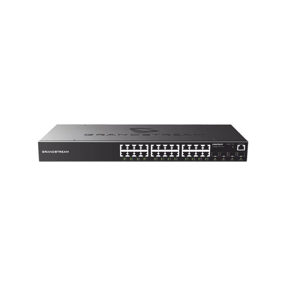 Switch Gigabit Poe+ Administrable / 24 Puertos 10/100/1000 Mbps +