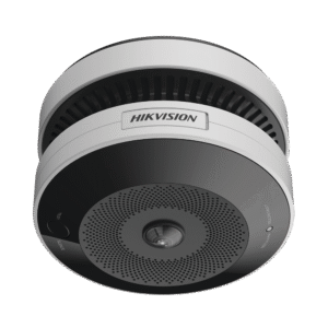 MINI FISHEYE IP 4 MEGAPIXEL CON DETECTOR DE HUMO / AUTÓNOMO / ENT