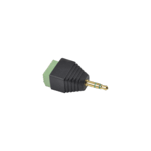 Adaptador Para Audio Y Video De 3.5 Mm Con Terminal Atornillable
