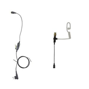 Kit De Vigilancia Loc De 1 Cable Para Kenwood Nx-340/320/420, Tk-