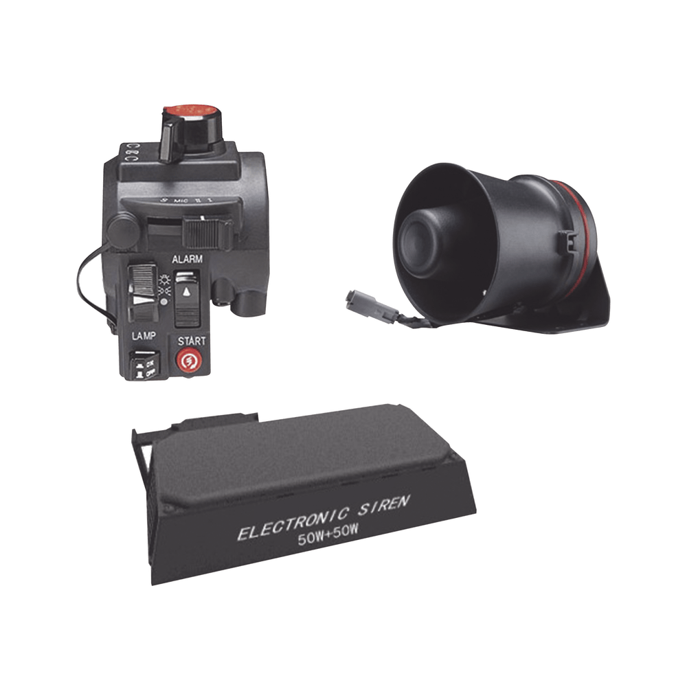 KIT PARA MOTOCICLETA EPCOM INDUSTRIAL, SIRENA/BOCINA DE 100 WATT