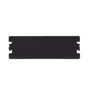 PLACA CIEGA COLOR NEGRO PARA DISTRIBUIDOR DE FIBRA ÓPTICA LP-ODF-