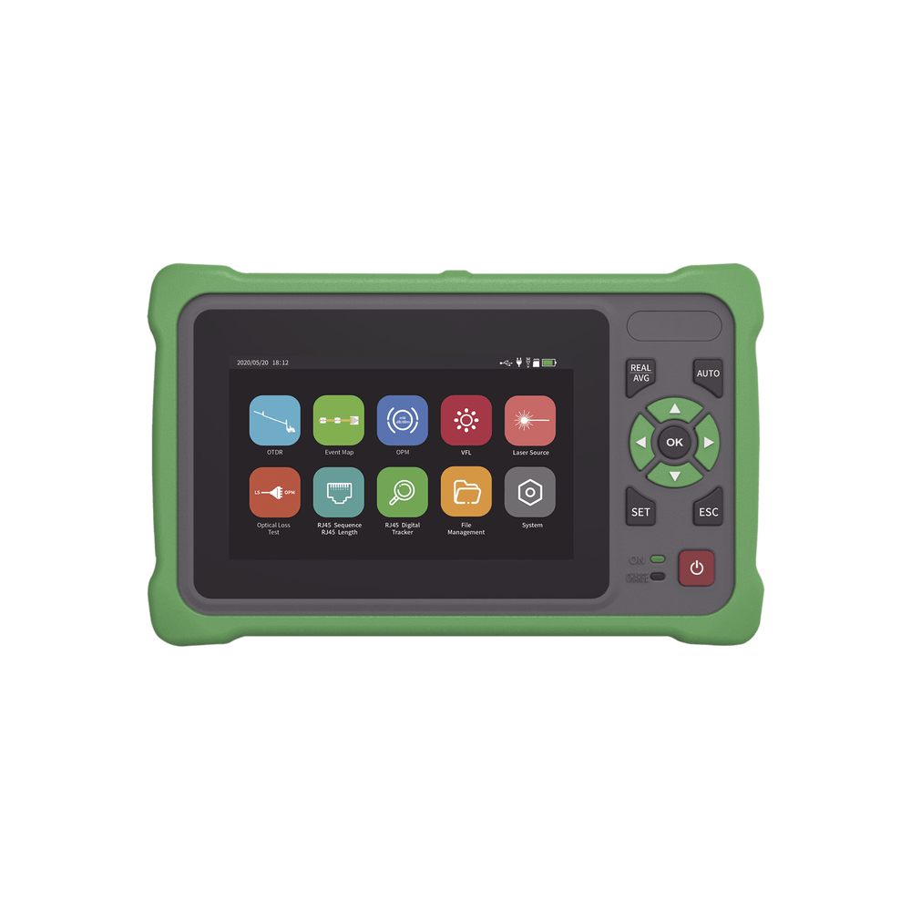 OTDR TOUCH PARA PRUEBAS EN LOS ENLACES DE FIBRA ÓPTICA / LONGITUD
