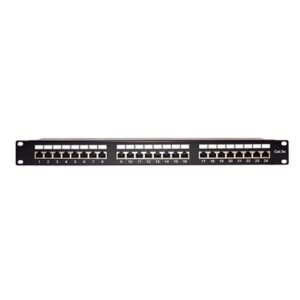 Panel De Parcheo De Impacto Blindado (Stp) De 24 Puertos Cat5E, 1