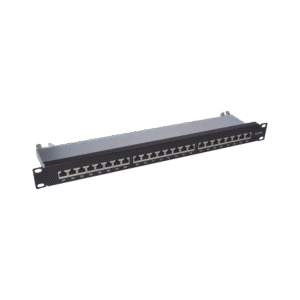 Panel De Parcheo De Impacto (110) Blindado De 24 Puertos Cat6A
