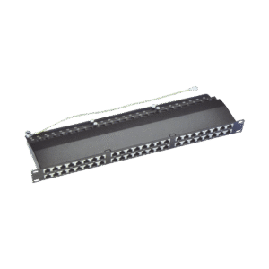 PANEL DE PARCHEO DE IMPACTO 110 BLINDADO DE 48 PUERTOS CAT6A MO