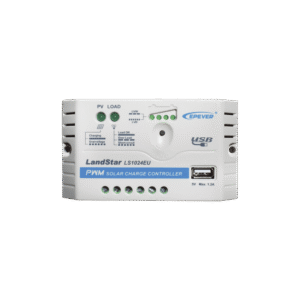 CONTROLADOR SOLAR PWM 12/24 V 10 A, SALIDA USB MODELO: LS-1024-EU
