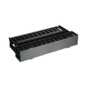 ORGANIZADOR DE CABLES HORIZONTAL NETMANAGER, DOBLE (FRONTAL Y POS