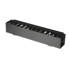 ORGANIZADOR DE CABLES HORIZONTAL NETMANAGER, SENCILLO (SOLO FRONT