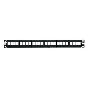 Panel De Parcheo Modular Keystone (Sin Conectores), De 24 Puertos