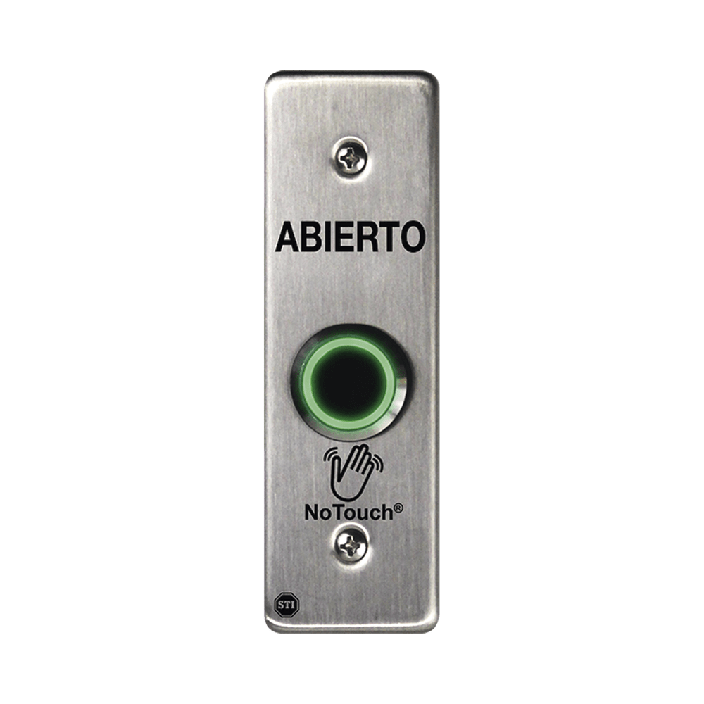 INTERRUPTOR IR NOTOUCH® DE ACERO INOXIDABLE / MONTAJE DELGADO / C