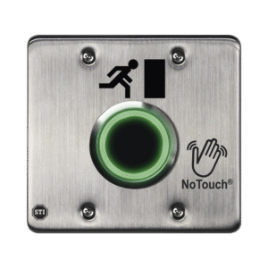 INTERRUPTOR IR NOTOUCH® DE ACERO INOXIDABLE / SALIDA DOBLE / SÍMB
