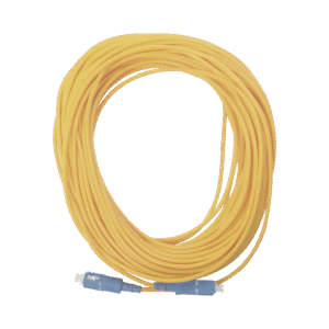 JUMPER DE FIBRA ÓPTICA SIMPLEX, MONOMODO, CON CONECTORES SC/UPC-S