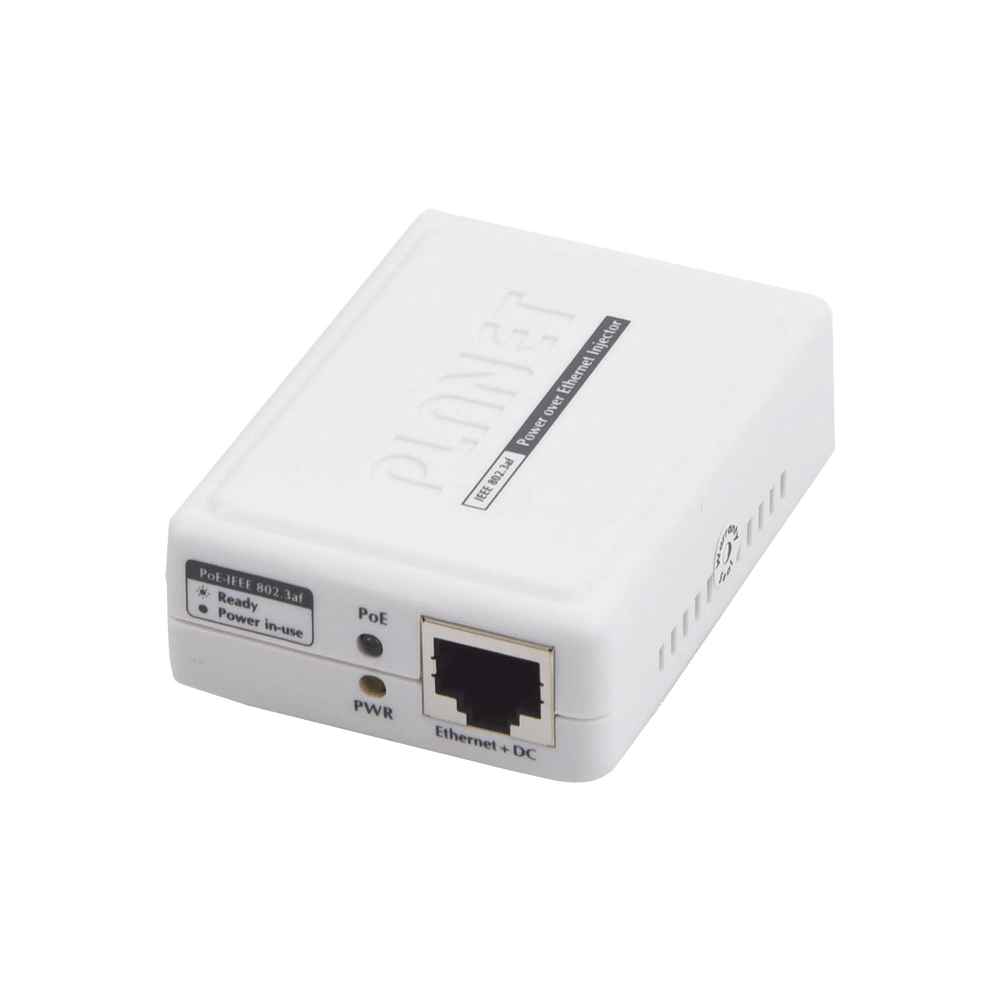 Inyector Poe 802.3Af De 1 Puerto Gigabit 10/100/1000 Mbps (End-Sp