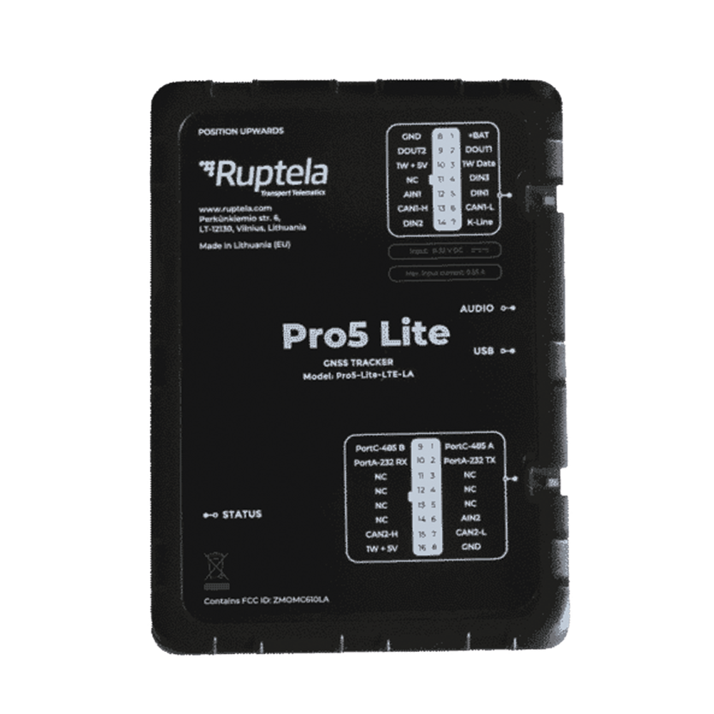 Rastreador 4G Lte Cat1/ Sensores Bluetooth / Vehiculos Ligeros /