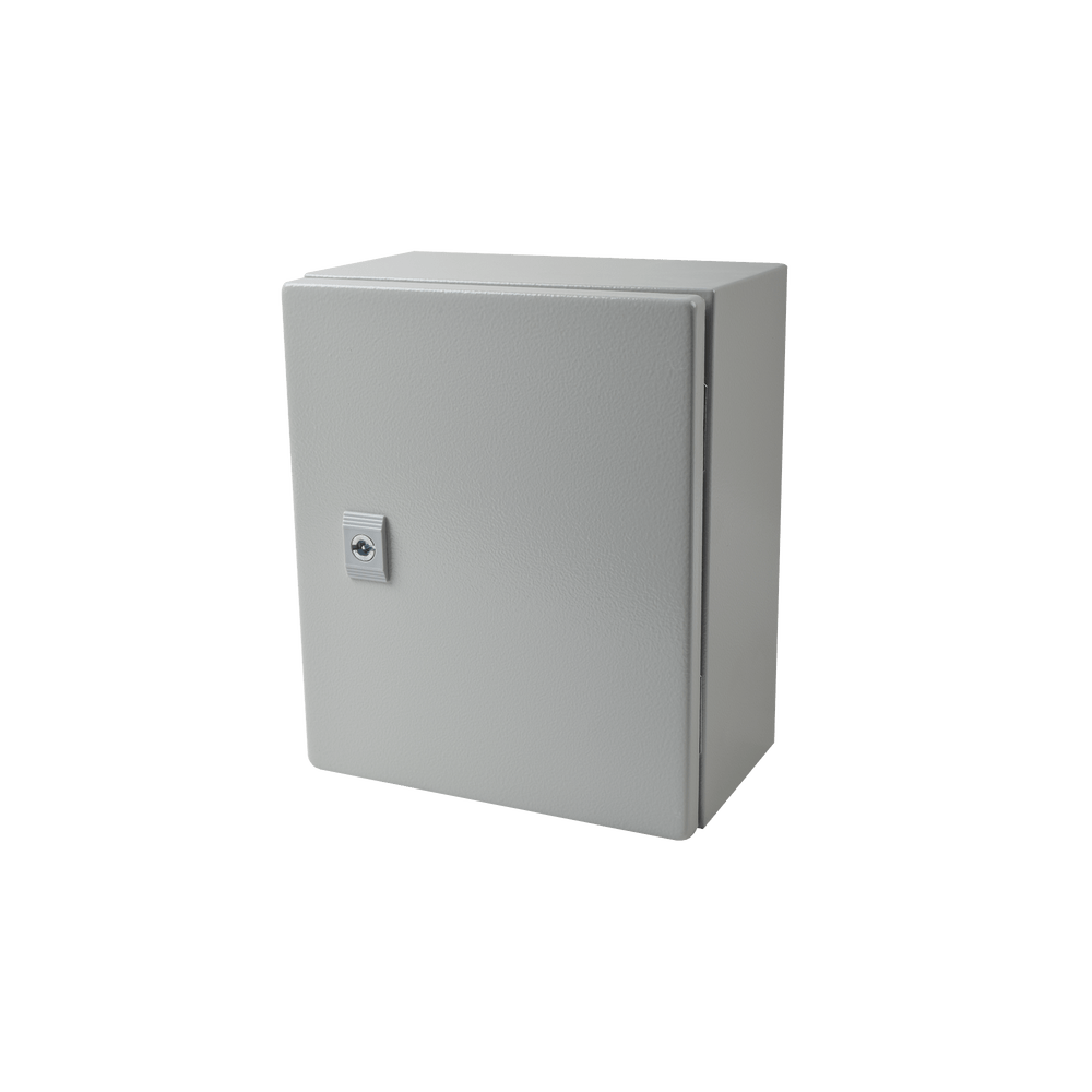 GABINETE DE ACERO IP66 USO EN INTEMPERIE (250 X 300 X 150 MM) CON