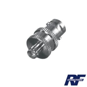 ADAPTADOR EN LÍNEA DE CONECTOR BNC HEMBRA A SMA HEMBRA / RADIOS P