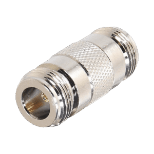 Adaptador Barril En Linea Para 50 Ohm, De Conector N Hembra A N H