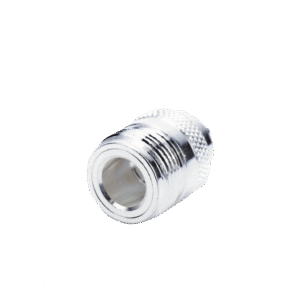 Conector N Hembra De Anillo Plegable Para Cables Rg-58/U, Níquel/